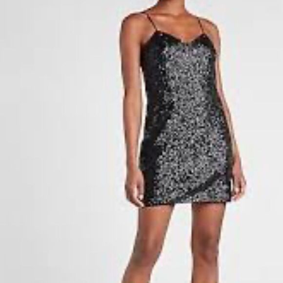 Express sequin mini dress size small - Picture 8 of 10